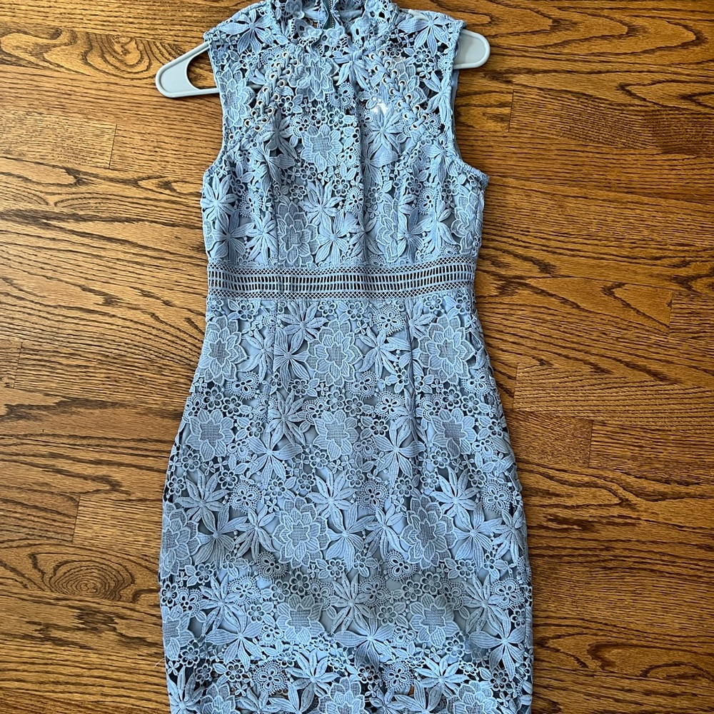 NWT Bardot dress size XS dusty blue